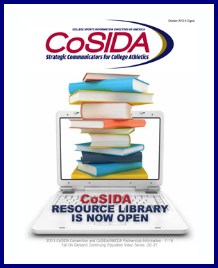 October 2012 CoSIDA E-Digest available for viewing, PDF download